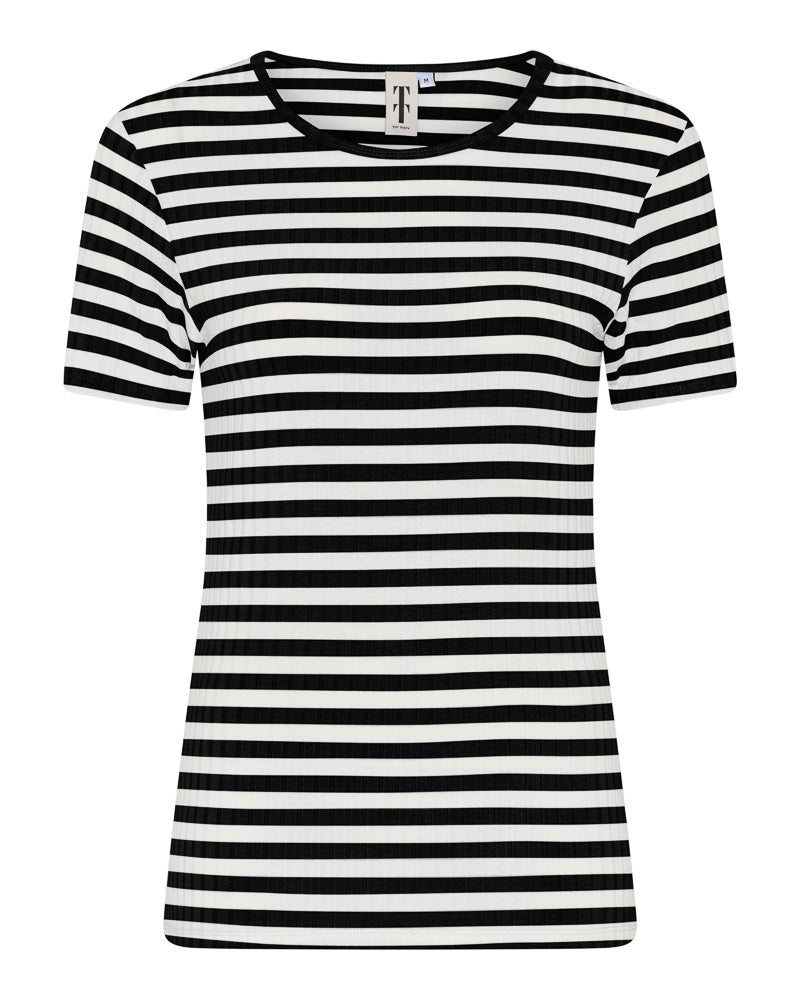 JanettTT SS Small Stripe T-Shirt