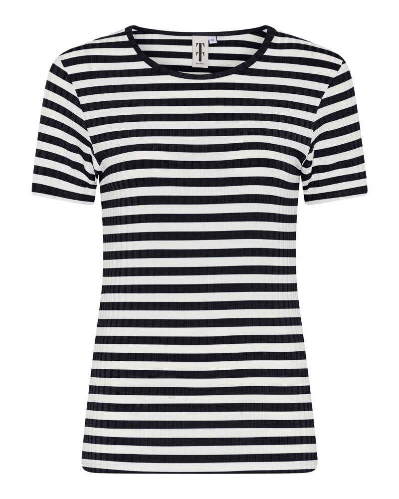 JanettTT SS Small Stripe T-Shirt