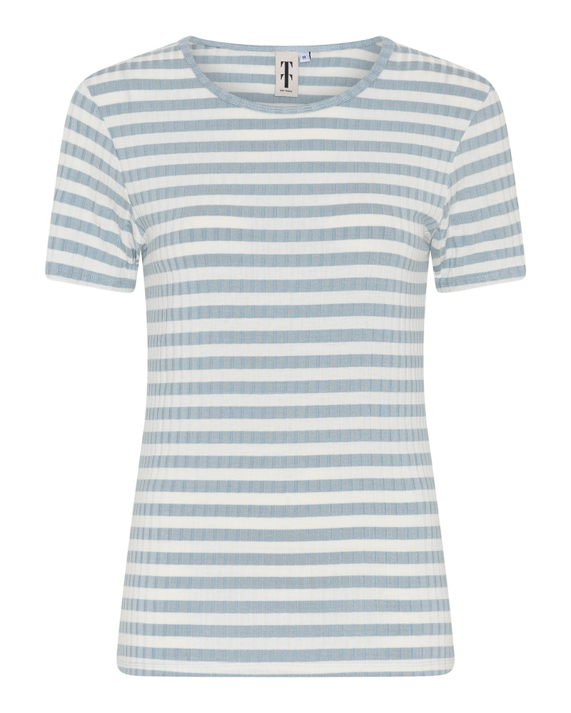 JanettTT SS Small Stripe T-Shirt