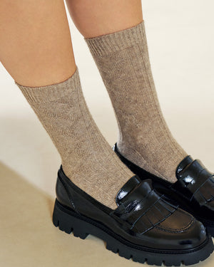 Short Wool Sock